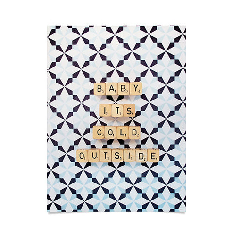 Happee Monkee Baby Its Cold Outside Poster