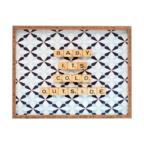 Happee Monkee Baby Its Cold Outside Rectangular Tray