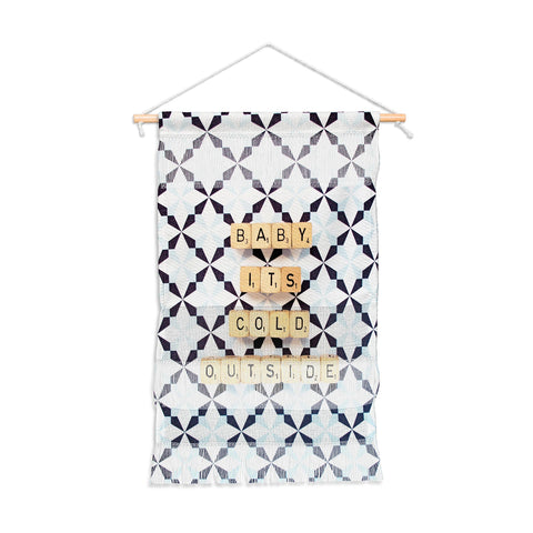 Happee Monkee Baby Its Cold Outside Wall Hanging Portrait