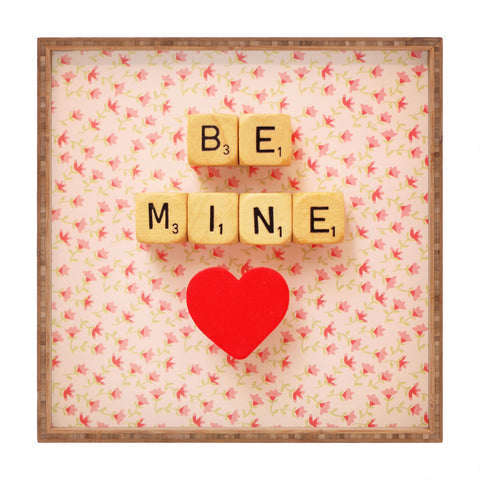 Happee Monkee Be Mine Square Tray