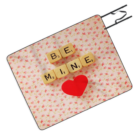 Happee Monkee Be Mine Picnic Blanket