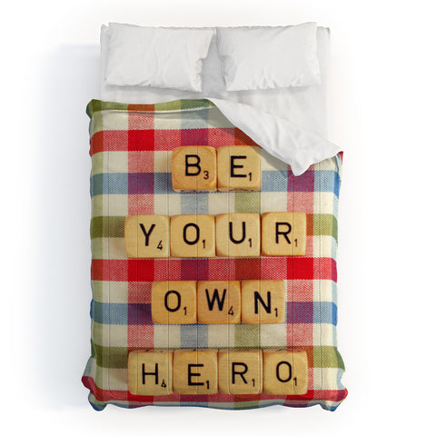 Happee Monkee Be Your Own Hero Comforter