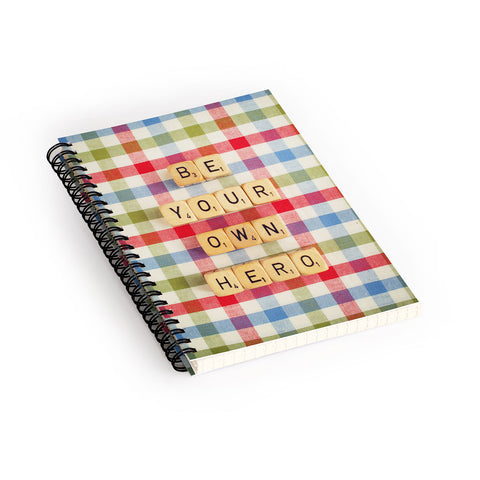 Happee Monkee Be Your Own Hero Spiral Notebook