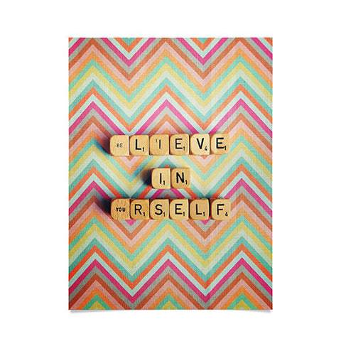 Happee Monkee Believe In Yourself Poster