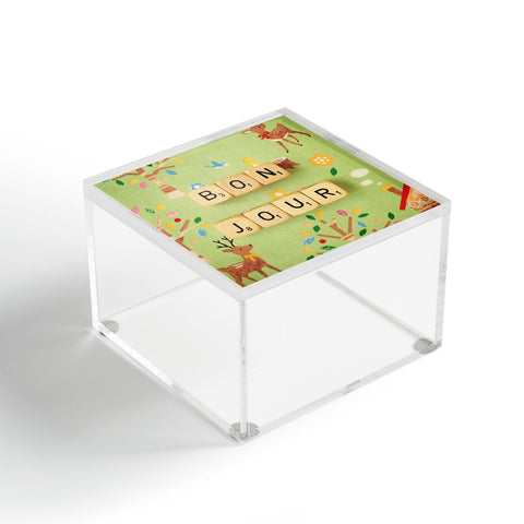 Happee Monkee Bonjour Acrylic Box