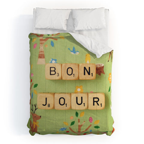 Happee Monkee Bonjour Comforter