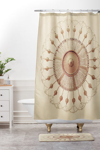 Happee Monkee Chateau Chandelier Shower Curtain And Mat