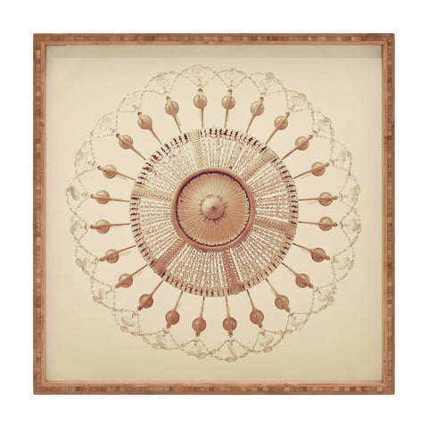 Happee Monkee Chateau Chandelier Square Tray