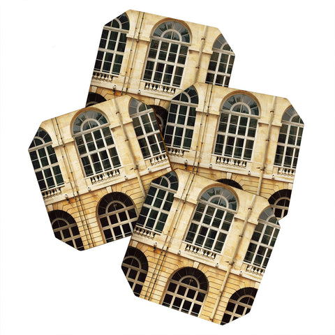Happee Monkee Chateau Windows Coaster Set