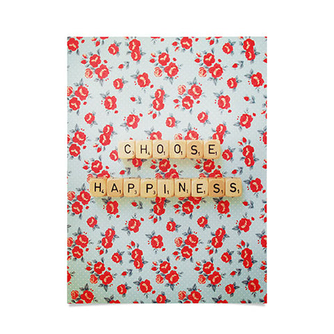 Happee Monkee Choose Happiness Poster