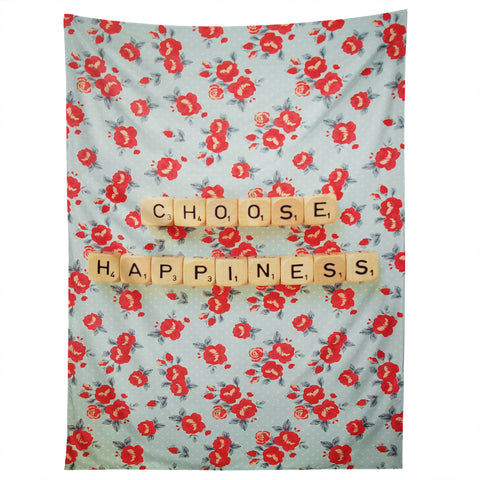Happee Monkee Choose Happiness Tapestry