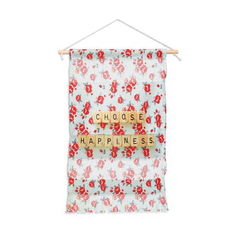 Happee Monkee Choose Happiness Wall Hanging Portrait