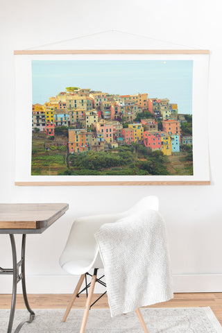 Happee Monkee Cinqueterre Art Print And Hanger