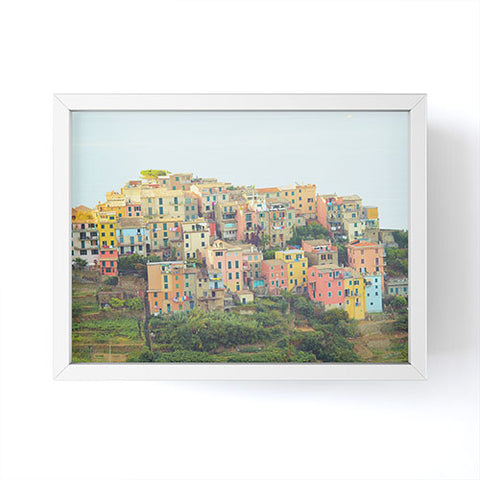 Happee Monkee Cinqueterre Framed Mini Art Print