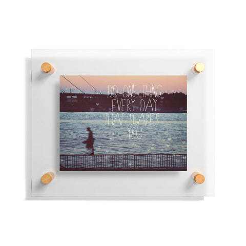 Happee Monkee Do One Thing Every Day Floating Acrylic Print