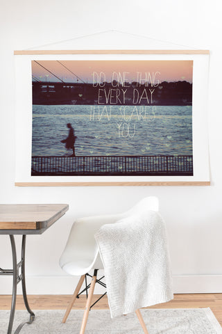 Happee Monkee Do One Thing Every Day Art Print And Hanger