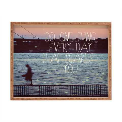 Happee Monkee Do One Thing Every Day Rectangular Tray