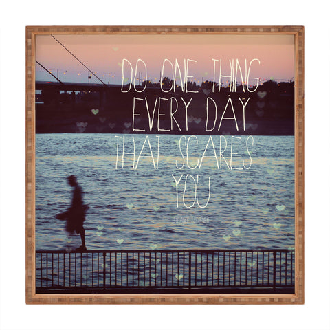 Happee Monkee Do One Thing Every Day Square Tray