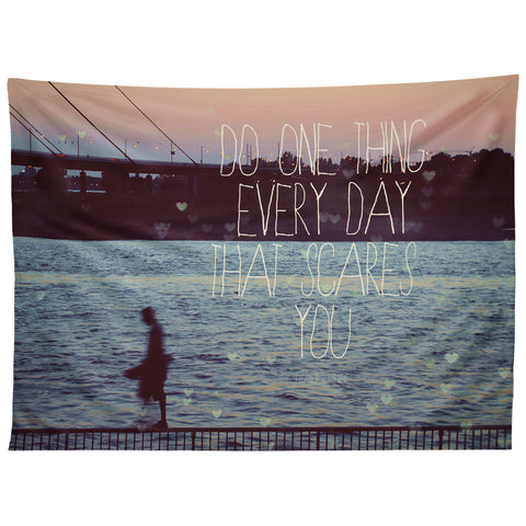 Happee Monkee Do One Thing Every Day Tapestry