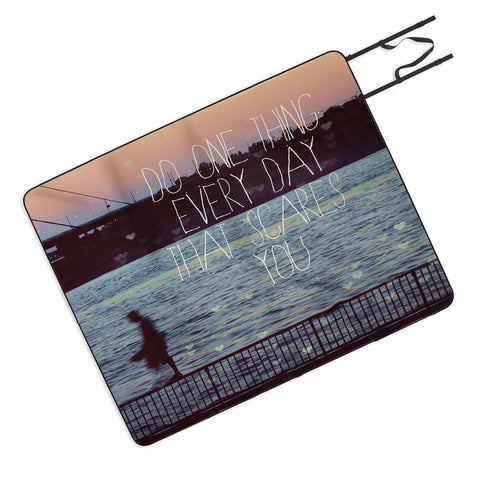 Happee Monkee Do One Thing Every Day Picnic Blanket