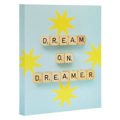 Happee Monkee Dream On Dreamer Art Canvas