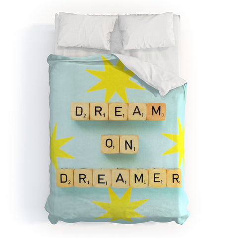 Happee Monkee Dream On Dreamer Duvet Cover