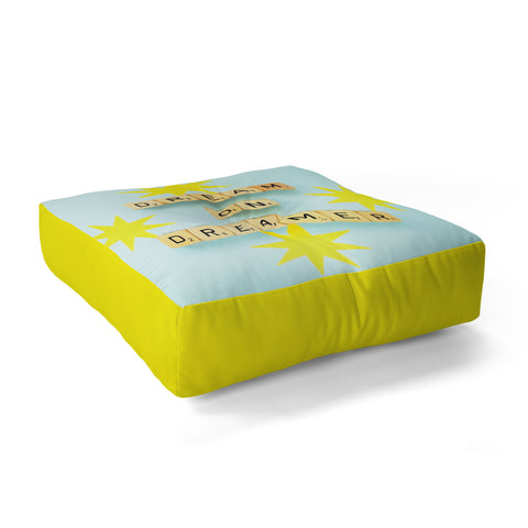 Happee Monkee Dream On Dreamer Floor Pillow Square