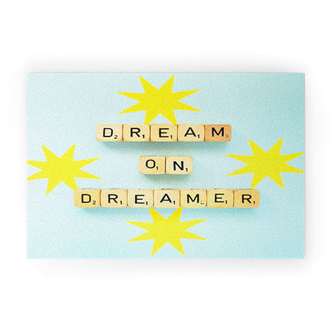 Happee Monkee Dream On Dreamer Welcome Mat