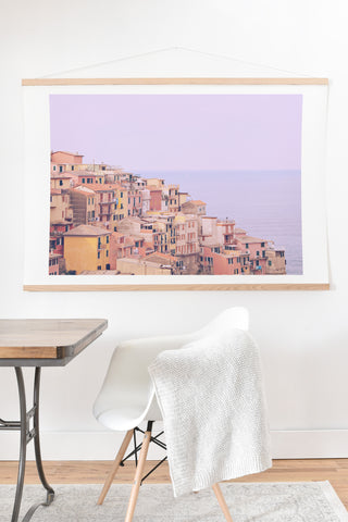 Happee Monkee Dreamy Cinque Terre Art Print And Hanger