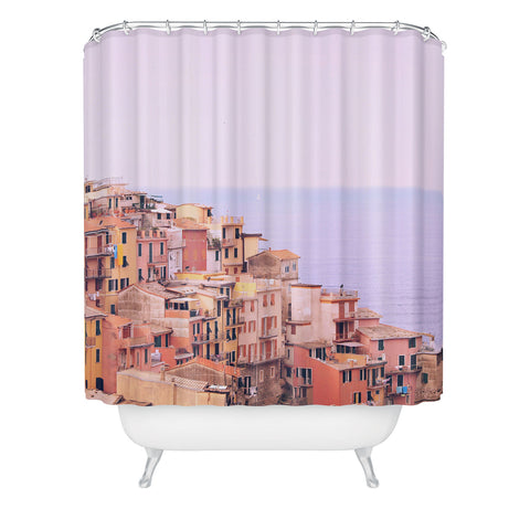 Happee Monkee Dreamy Cinque Terre Shower Curtain