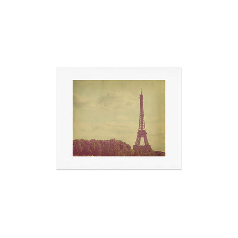 Happee Monkee Eiffel Tower Art Print