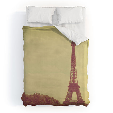 Happee Monkee Eiffel Tower Duvet Cover