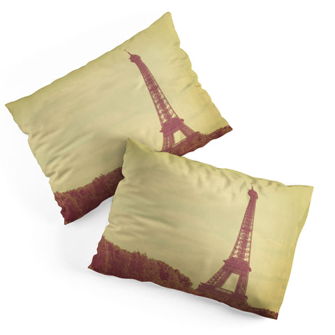 Happee Monkee Eiffel Tower Pillow Shams