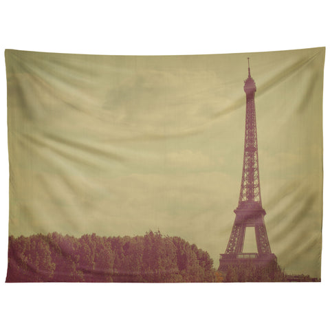 Happee Monkee Eiffel Tower Tapestry