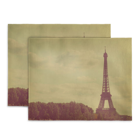 Happee Monkee Eiffel Tower Placemat