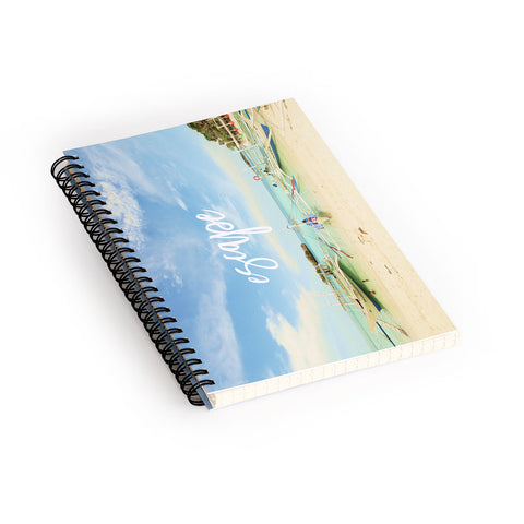 Happee Monkee Escape Beach Series Spiral Notebook
