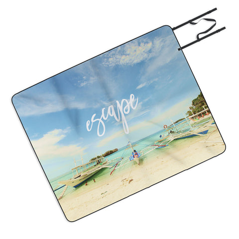 Happee Monkee Escape Beach Series Picnic Blanket