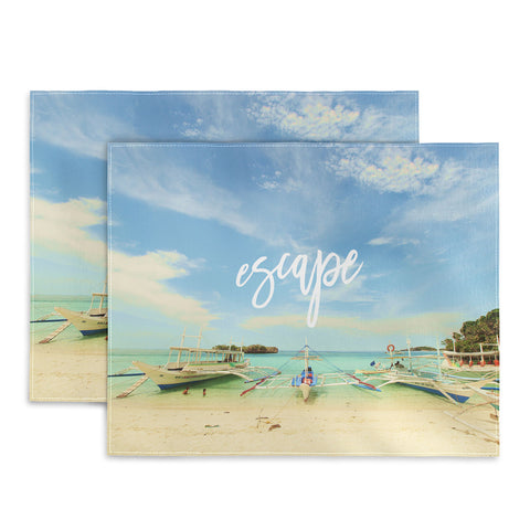 Happee Monkee Escape Beach Series Placemat