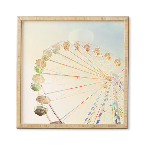 Happee Monkee Ferris Wheel Framed Wall Art
