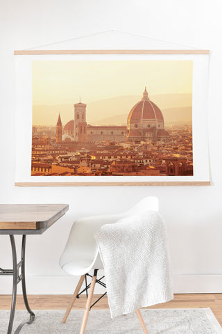 Happee Monkee Florence Duomo Art Print And Hanger