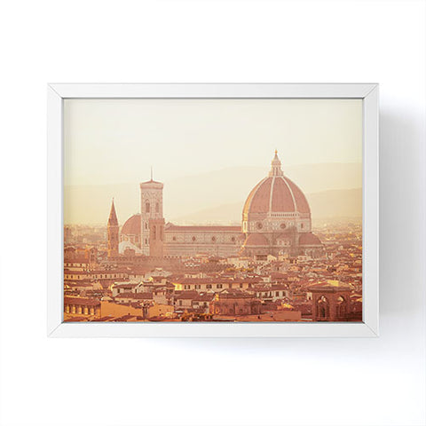 Happee Monkee Florence Duomo Framed Mini Art Print