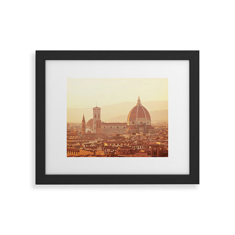 Happee Monkee Florence Duomo Framed Art Print