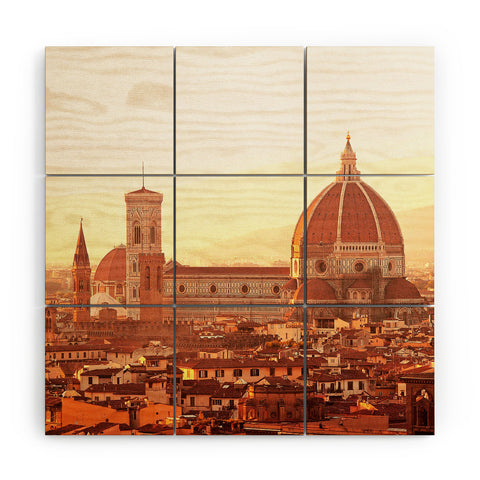 Happee Monkee Florence Duomo Wood Wall Mural