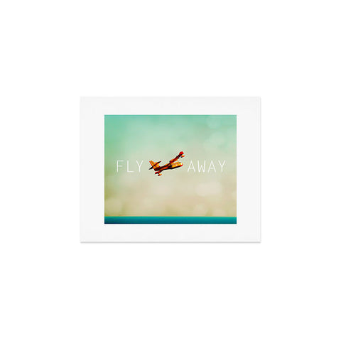 Happee Monkee Fly Away Art Print