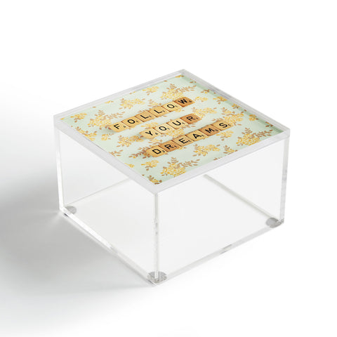 Happee Monkee Follow Your Dreams Acrylic Box