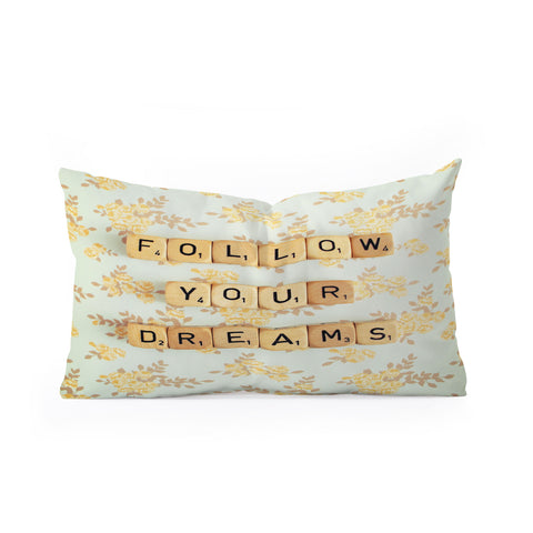 Happee Monkee Follow Your Dreams Oblong Throw Pillow