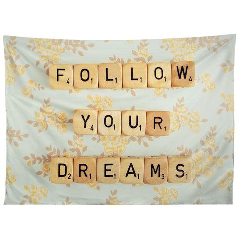 Happee Monkee Follow Your Dreams Tapestry
