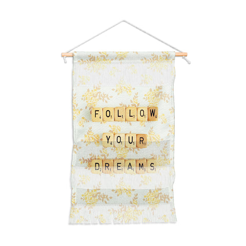 Happee Monkee Follow Your Dreams Wall Hanging Portrait