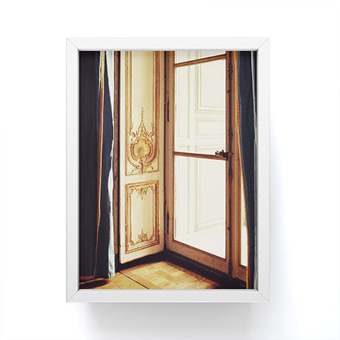 Happee Monkee French Doors Framed Mini Art Print