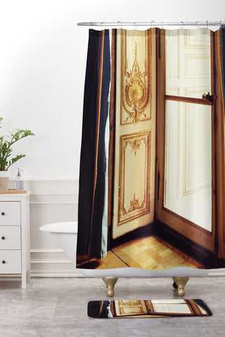 Happee Monkee French Doors Shower Curtain And Mat